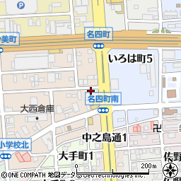 愛知県名古屋市港区名四町70周辺の地図