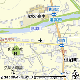 静岡県静岡市清水区但沼町575周辺の地図