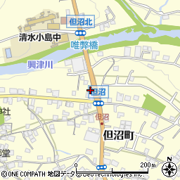 静岡県静岡市清水区但沼町588-4周辺の地図