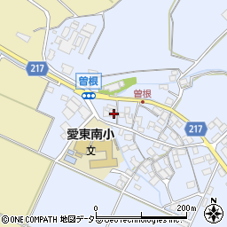 滋賀県東近江市曽根町792周辺の地図