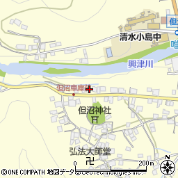 静岡県静岡市清水区但沼町335周辺の地図
