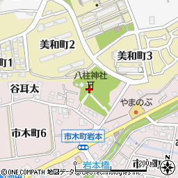 愛知県豊田市市木町谷耳太10周辺の地図