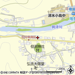静岡県静岡市清水区但沼町336周辺の地図