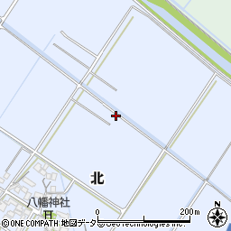 滋賀県野洲市北2004周辺の地図