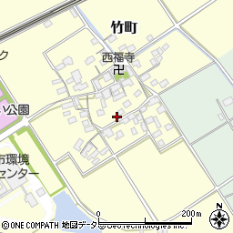 滋賀県近江八幡市竹町340-2周辺の地図