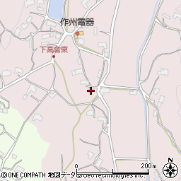 岡山県津山市下高倉東1515周辺の地図