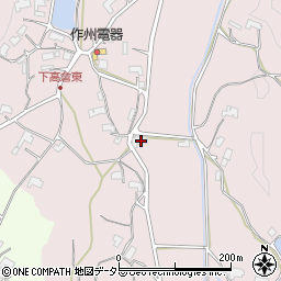 岡山県津山市下高倉東1508周辺の地図