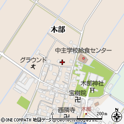 滋賀県野洲市木部787周辺の地図