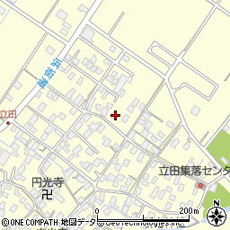 滋賀県守山市立田町1667周辺の地図