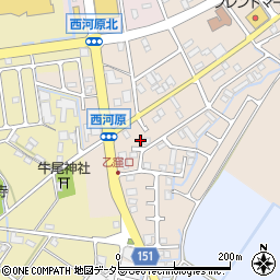 滋賀県野洲市西河原2288周辺の地図