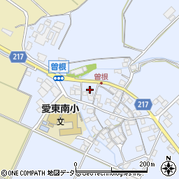 滋賀県東近江市曽根町972周辺の地図