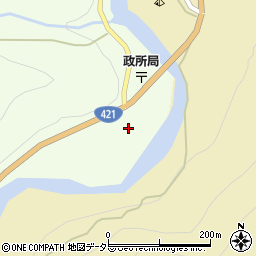 日登美山荘周辺の地図