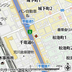 ワークマン名古屋笠寺店周辺の地図