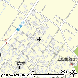 滋賀県守山市立田町1666周辺の地図