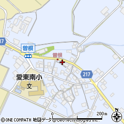 滋賀県東近江市曽根町803周辺の地図