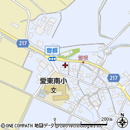 滋賀県東近江市曽根町793周辺の地図