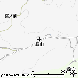 愛知県豊田市下国谷町長山周辺の地図