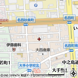 愛知県名古屋市港区名四町61周辺の地図