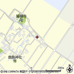 滋賀県守山市立田町244周辺の地図