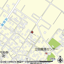 滋賀県守山市立田町3616周辺の地図