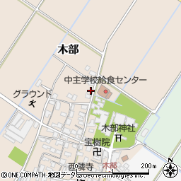 滋賀県野洲市木部785周辺の地図