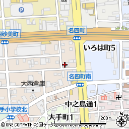 愛知県名古屋市港区名四町11周辺の地図