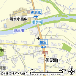 静岡県静岡市清水区但沼町585周辺の地図