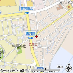 滋賀県野洲市西河原2269周辺の地図