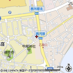 滋賀県野洲市西河原1062周辺の地図