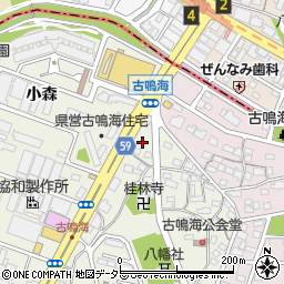 愛知県名古屋市緑区鳴海町古鳴海周辺の地図