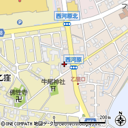 滋賀県野洲市西河原1060周辺の地図