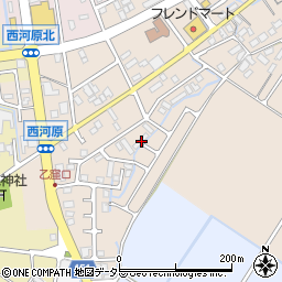 滋賀県野洲市西河原2313周辺の地図