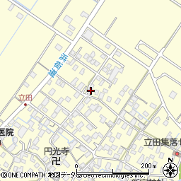 滋賀県守山市立田町1664周辺の地図
