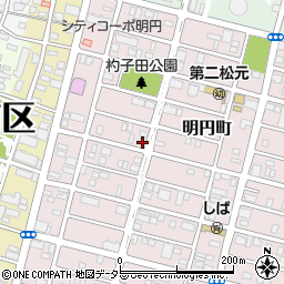 愛知県名古屋市南区明円町280周辺の地図