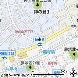 瀬戸信用金庫神の倉支店周辺の地図