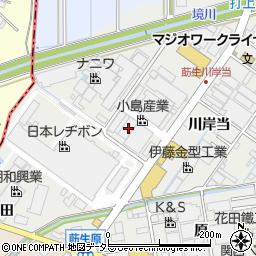 愛知県みよし市莇生町上永井田1周辺の地図