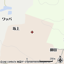 愛知県豊田市霧山町坂上周辺の地図