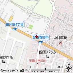 ファミリーマート妙法寺店周辺の地図