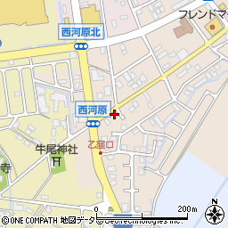 滋賀県野洲市西河原2270周辺の地図