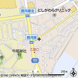 滋賀県野洲市西河原2270周辺の地図