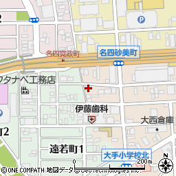 愛知県名古屋市港区名四町45周辺の地図