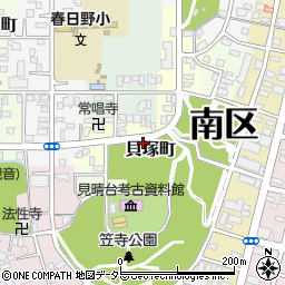 愛知県名古屋市南区貝塚町周辺の地図