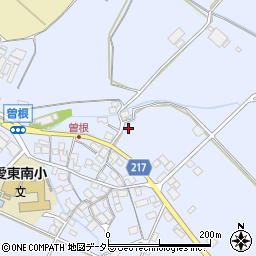 滋賀県東近江市曽根町810周辺の地図