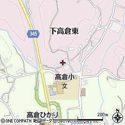 岡山県津山市下高倉東2011-5周辺の地図
