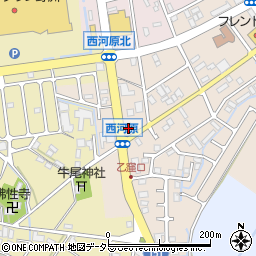 滋賀県野洲市西河原2227周辺の地図