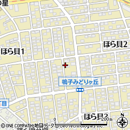 愛知県名古屋市緑区ほら貝周辺の地図