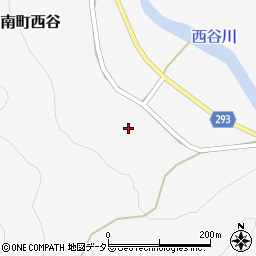 兵庫県丹波市山南町西谷233周辺の地図