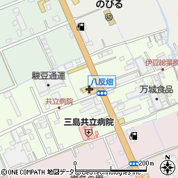 トヨタユナイテッド静岡　三島店周辺の地図