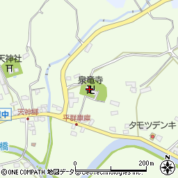 神照寺観音堂周辺の地図