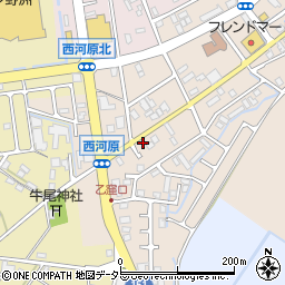滋賀県野洲市西河原2271周辺の地図